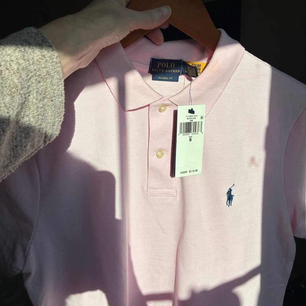 Polo by Ralph Lauren Light Pink Polo Shirt NWT - image 8